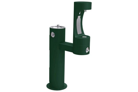 Outdoor Tubular Bottle Filling Station