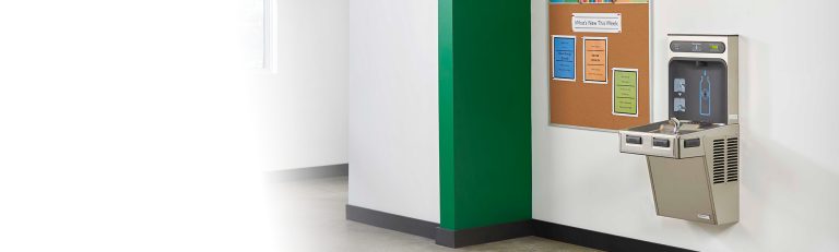 Green Bottle Filling Station in Wall