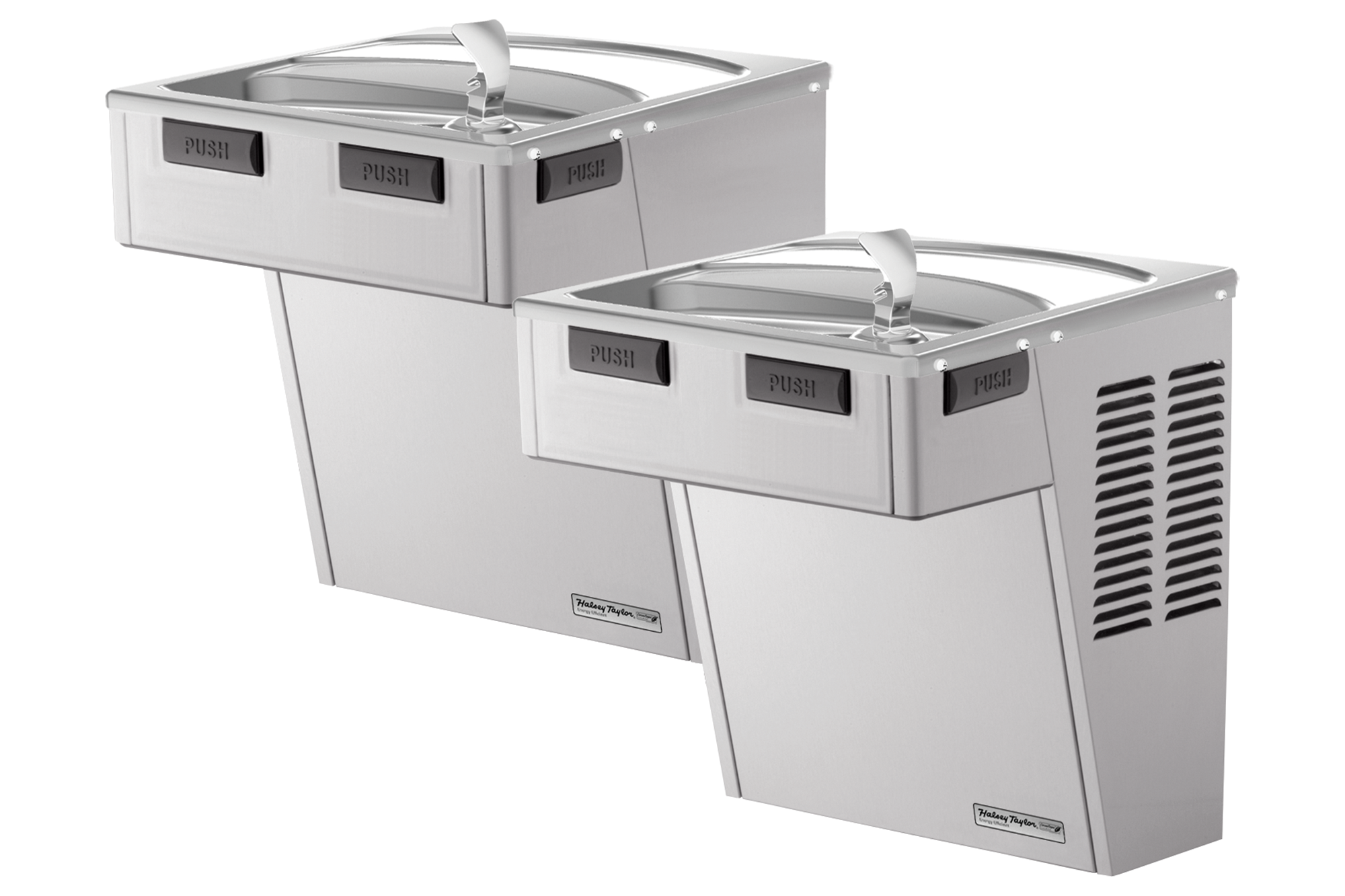 Halsey Taylor WC8AFS-Q-PV ADA Approved Barrier-Free Wall-Mount Water Cooler 